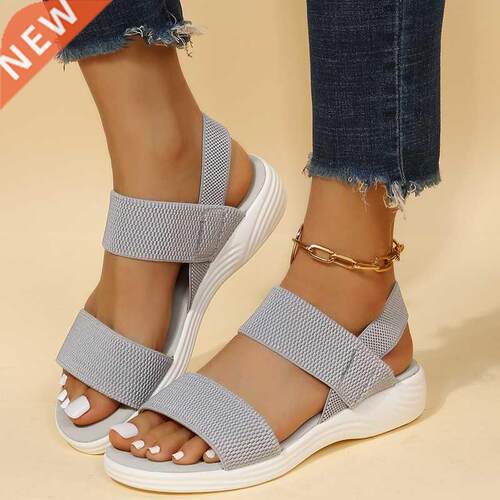 Women's Wedge Heel Platform Cozy Sandals Ladies Outdoor Beac