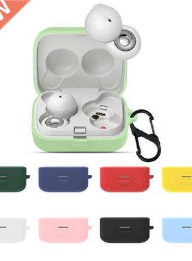 For Sony LinkBuds WF-L900 Case with Keychain Silicone
