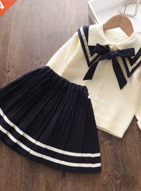 Menoea Baby Girls College Suits Spring Winter Children Sweat