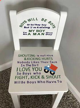 1/Set Child Early Education Sticker For Boy To Be A Men