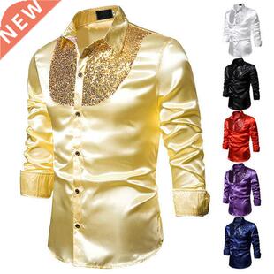 Men Long Sleeve Wedding Dress Shirt For Men Soft Comfortable