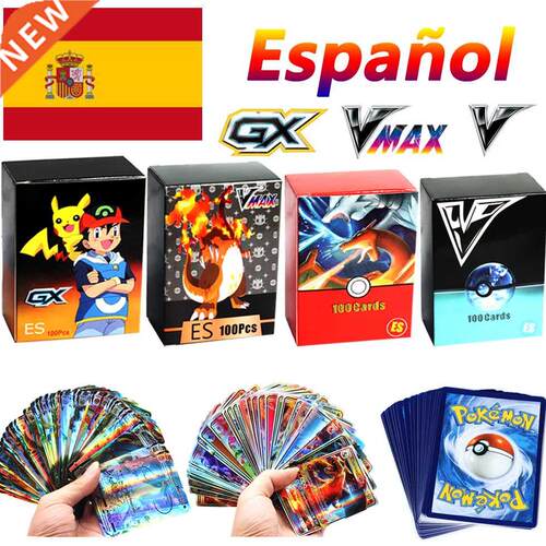 New Pokemon Cards in Spanish VMAX TAG TEAM GX Trainer Energy