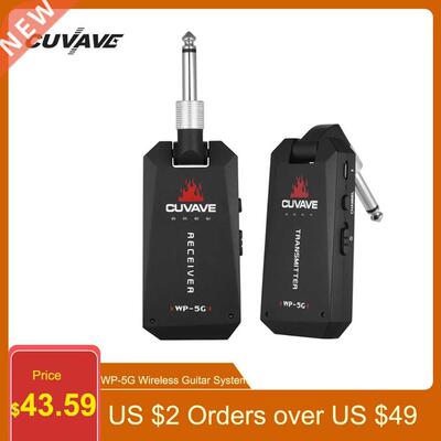CUVAVE WP 5G Wireless 5.8GHz Guitar System Audio Transmitte