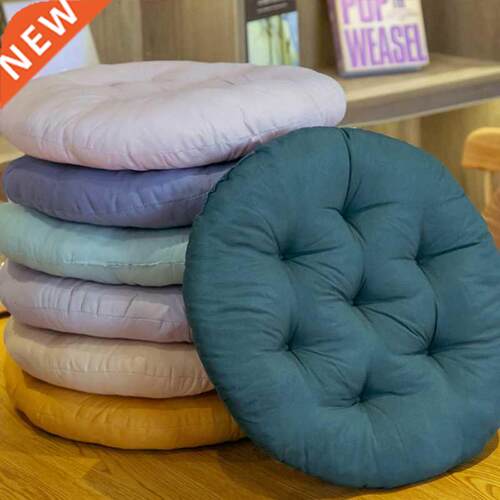 40cm Round Seat Cushion Decorative Indoor Outdoor Solid Colo