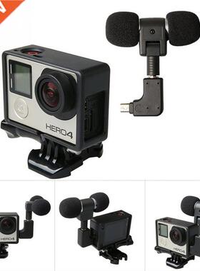 Hero 4 3+ 3 USB to 3.5mm Mic Adapter CordMini Microphone Cab