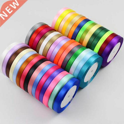 25yards/Roll (22 meters) Satin Ribbons for Wedding Birthday