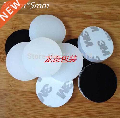 *4-50PCS 0mm x 5mm soft anti slip silicone rubber bumper da