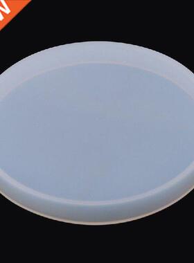 Round Full Mirror Surface Glue Clay Plate Cake Mold