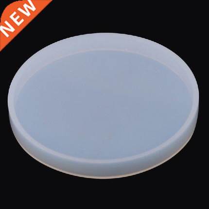 Round Full Mirror Surface Glue Clay Plate Cake Mold