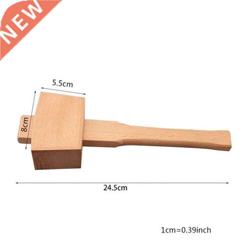 Beech Solid Carpenter Wood Wooden Mallet Hammer Handle Woodw