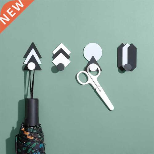 1PCS Nordic Hook Creative Wrought Iron Coat Hook Key Hook