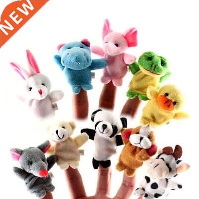 10Pcs/Set Baby Toys Finger Puppet Cartoon Animal Children