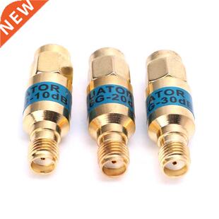 New Arrival Golden Attenuator SMA-JK Male to Female RF Coaxi
