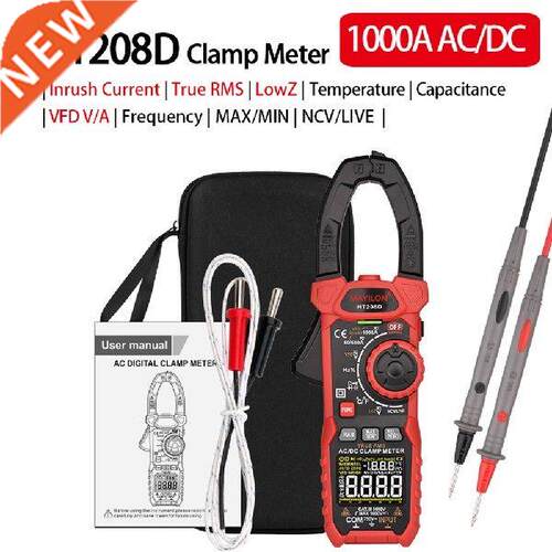 MAYILON HT208D Clamp Meter Digital Multimeter AC Direct