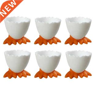 6pcs Egg Cup Holder Accessories Dishwasher Safe Durable