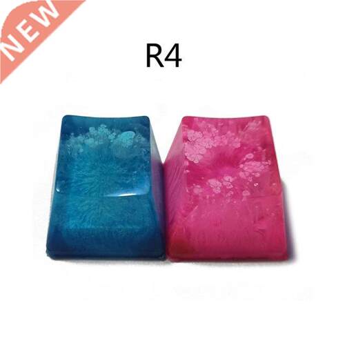 1Pc Handmade Customized OEM R4 Profile Resin Keycap for Cher