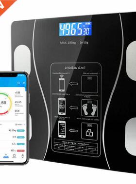 USB BlUetooth ScaleS Floor Body Weight Bathroom Scale Smart