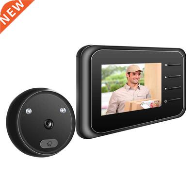 Smart Doorbell Door Viewer Camera Door Peephole with Monitor