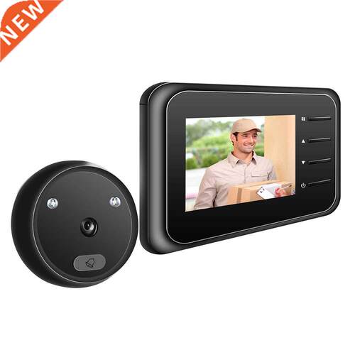 Smart Doorbell Door Viewer Camera Door Peephole with Monitor