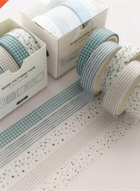 5 pcs/pack Moon Star Washi Tape Set Decoration Sticker Scrap