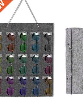 Eyeglass Sunglasses Organizer Hanging Wall Glasses Holder