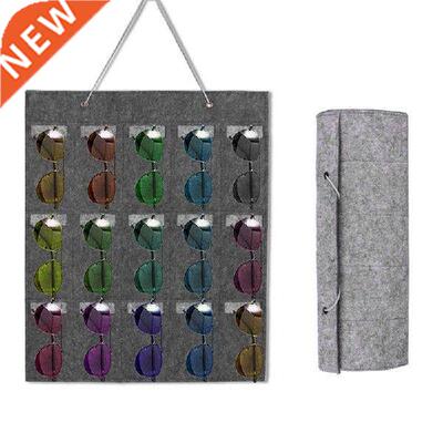 Eyeglass Sunglasses Organizer Hanging Wall Glasses Holder