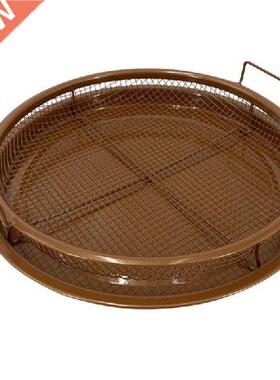 Grill Plte Non-stick Crisper Plte nd Bsket Stinless