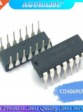 10PCS CD4069UBE DIP14 CD4069U DIP CD4069 DIP-14 CD4069BE new