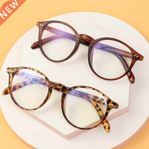 Anti Blue Light Glasses Retro Round Frame Eyewear Women Men