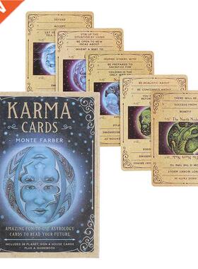 Karma Oracle Cards Fortune Telling Divination Tarot Deck Fam
