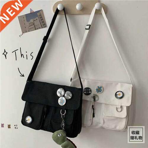 Xierya Women Canvas Messenger Bag Youth Ladies Fashion Shoul