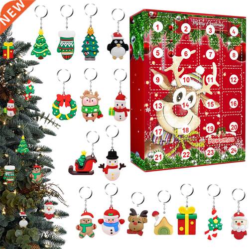 vent Calendar 24 Days Countdown Calendars With Keychain Or