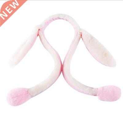 Winter Plush Movable Bunny Ears Hat Women's Cute Rabbit Hat