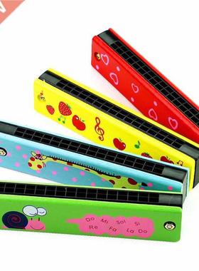 16 Holes Cute Harmonica Musical instrument Montessori Educat