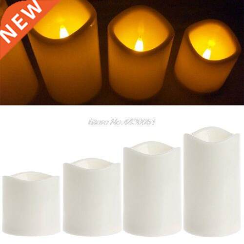 Romantic Fleless LED Electronic Candles Light Wedding