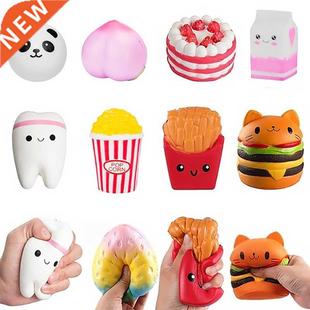 Jumbo Chocolate Biscuits Cheese Cute Squishy Slow Rising Squ