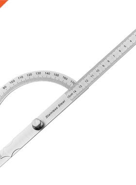 180 Degree Adjustable Semicircle Protractor 150mm Adjustable