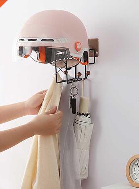 RecabLeght Motorcycle Helmet Rack Punch-Free Bathroom Shelf