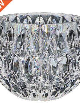 Clear Flower Vase,Medium Size 5.7Inch,Unbreakable For