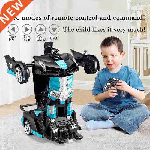 JMU 2in1 Electric Transforming RC-Car-Robots Sports Vehicle