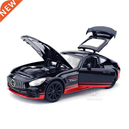 1/32 Diecast Alloy Sport Car Model AMG GTR Pull Back With So