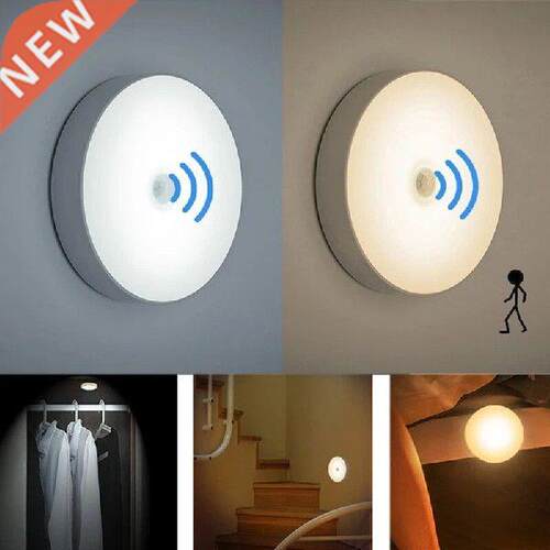6 LEDs PIR Motion Sensor Night Light Auto On/Off for