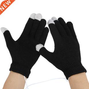 Winter Electric Heated Gloves Windproof Cycling Warm Heating