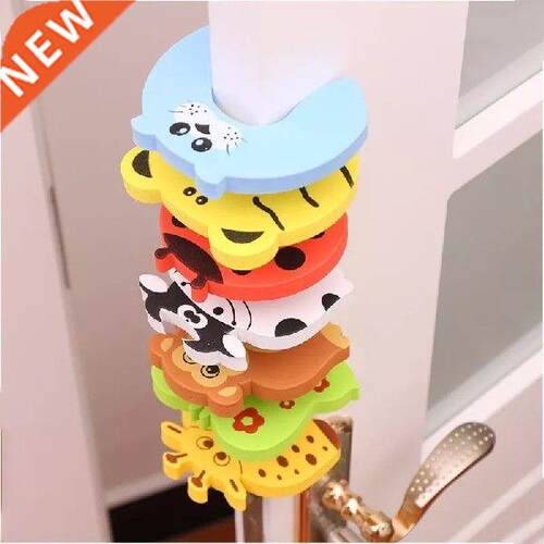 5pcs/Set Door Stopper Doorknob Wall Protection Children