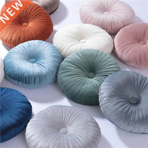 European Style Sofa Pillow Throw Luxury Velvet Cushion Pleat