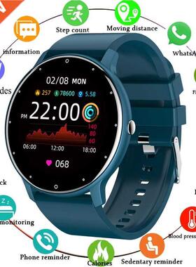 LIGE 2021 Fashion Smart Watch Ladies Heart Rate Blood