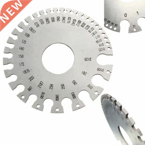 Stainless Steel 0-36 Round AWG SWG Wire Gauge Thickness Meas