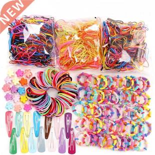 Headdress Set Hairpin Rubber Band Set girl Hair Accessories