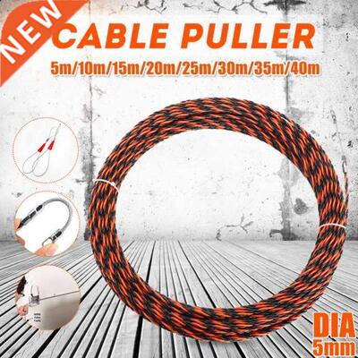 5-40M 5mm Guide Device Fiberglass Electric Cable Pu Puller