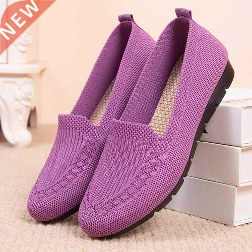 Casual Shoes Women&#s Summer Mesh Breathable Flat Shoes Lad